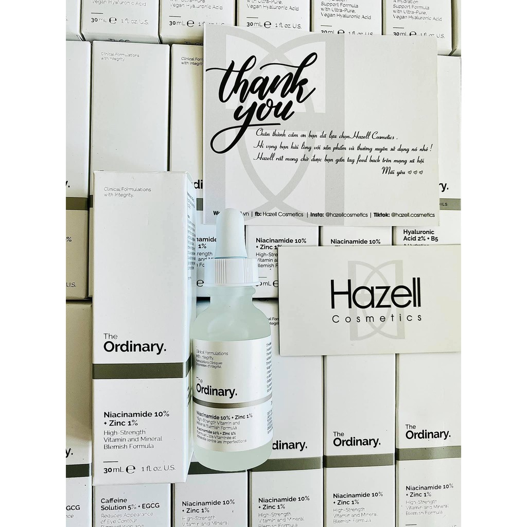 Tinh chất The Ordinary Niacinamide 10% + ZinC 1% 30ml