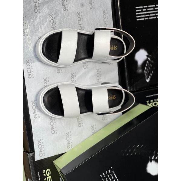 xịn êm chân lên from đẹp dép xăng đan nữ Geox- Dép xăng đan hàng full box hộp