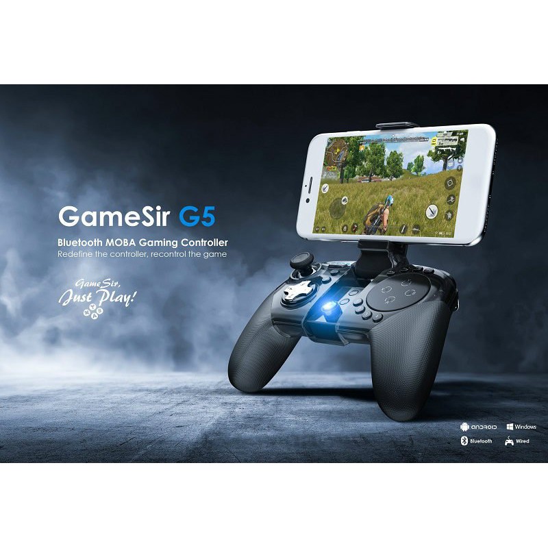 GameSir G5 Tay Cầm Chơi Game Bluetooth Chơi Game PUBG , ROS, Có Trackpad Bảo Hành 12 Tháng