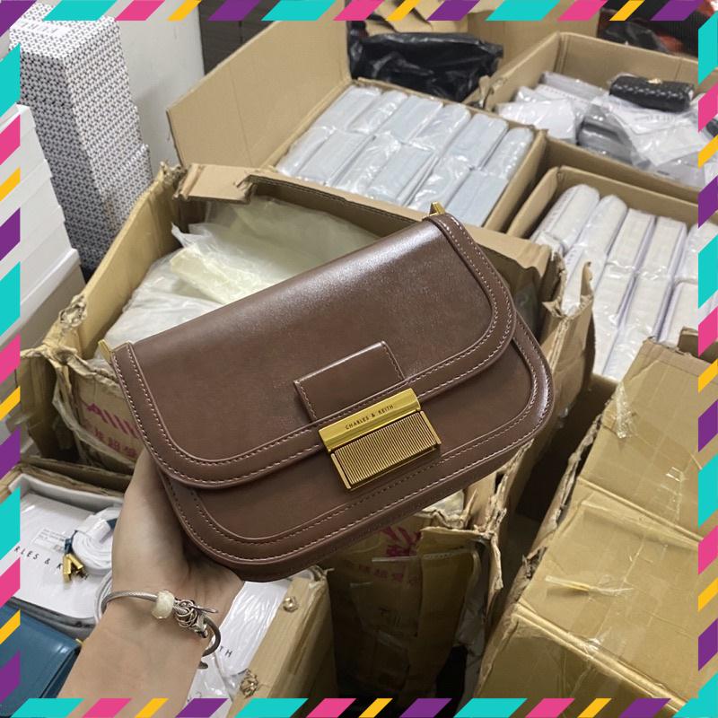 Túi đeo chéo nữ CnK Vintage bo viền LHN•1400