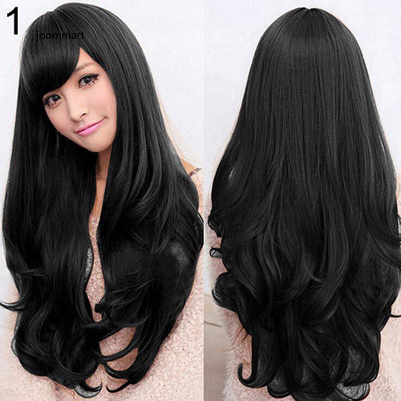 Bộ tóc giả xoăn dài thời trang dành cho nữ