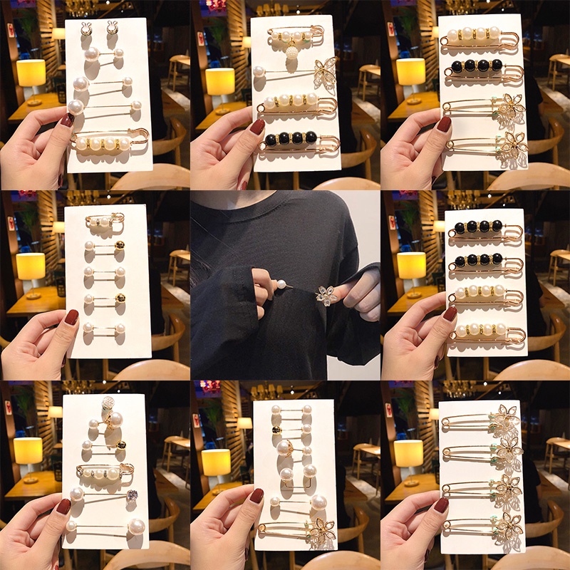 Ghim Cài Áo Cố Định Thời Trang Hàn Quốc Tinh Tế