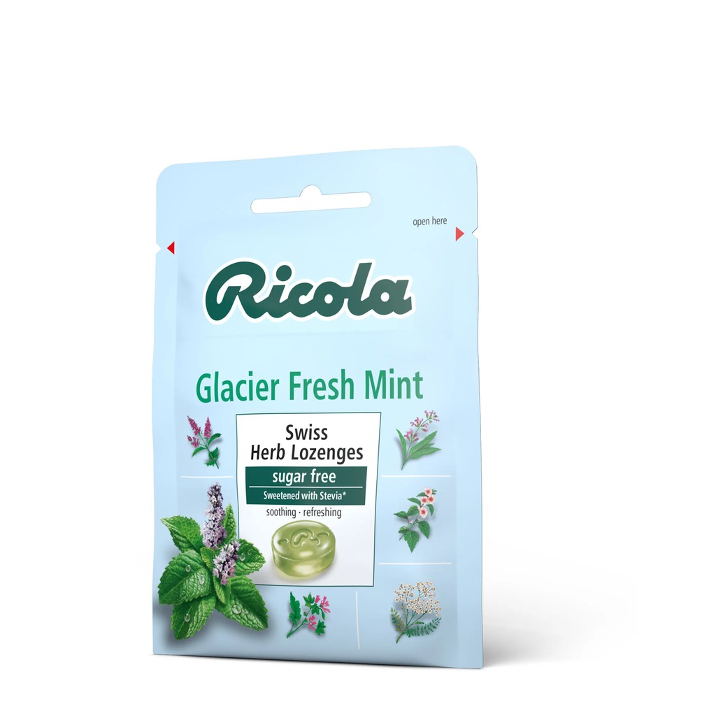 Kẹo thảo mộc Galcier mint Ricola 17,5g