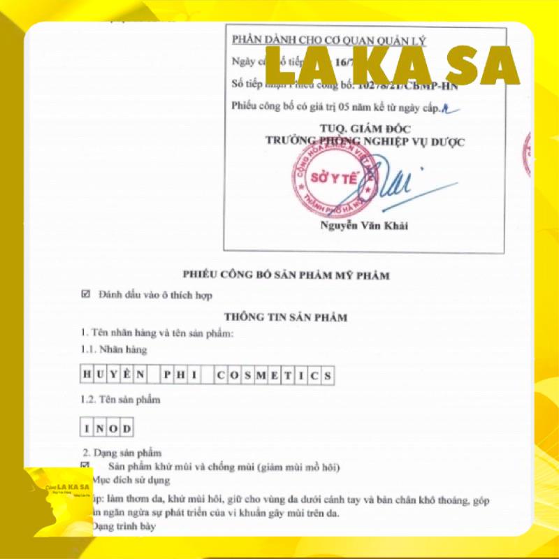 SERUM INOD Hôi Nách Huyền Phi  - “ Chặt đẹp” hôi nách vượt ngàn thử thách