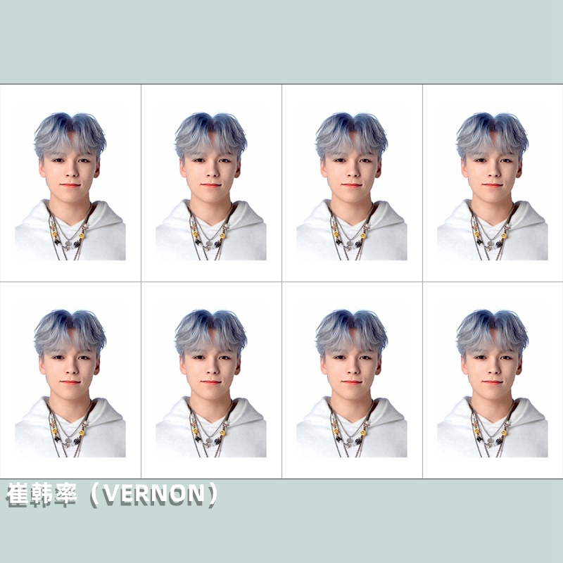 Hộp 30 Tấm Ảnh Nhóm Nhạc Seventeen