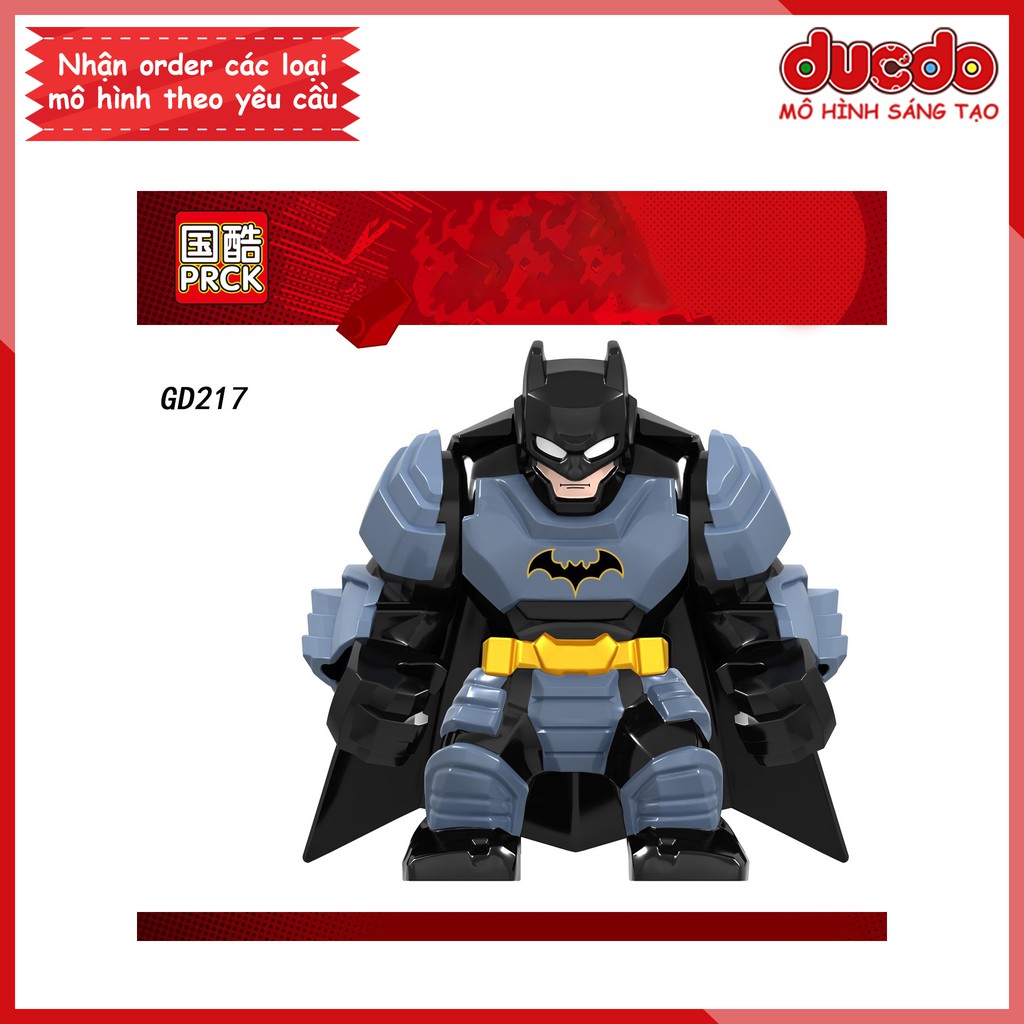 Bigfig siêu anh hùng Batman - Đồ chơi Lắp ghép Xếp hình Mini Minifigures Big Fig Iron Man GD201 215 217 222 LeLe