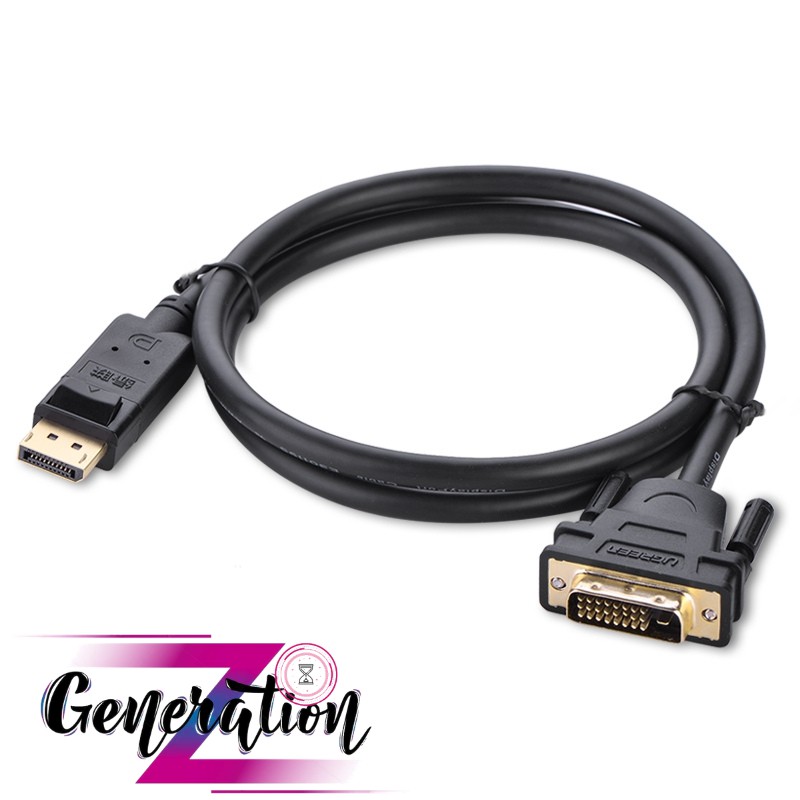 Cáp Chuyển Displayport to DVI 24+1 Ugreen dài 1M - 1.5M - 2M - 3M