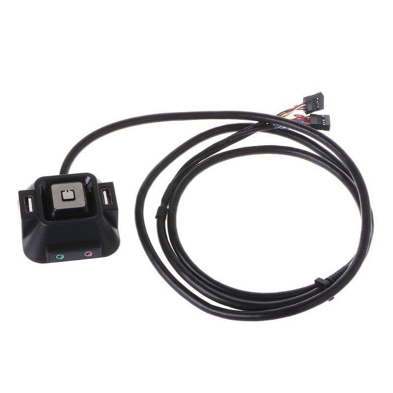 Nút công tắc bật/tắt nguồn kèm cáp nối cho máy tính bàn | BigBuy360 - bigbuy360.vn