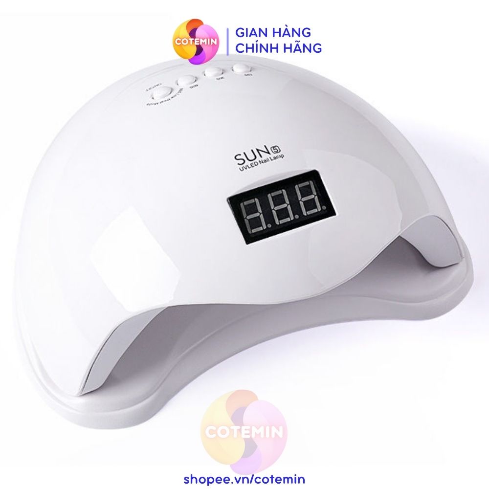 Máy hơ gel Sun 5 HƠ MÓNG 48W BẢO HÀNH 12 THÁNG - SỬA CHỮA MIỄN PHÍ