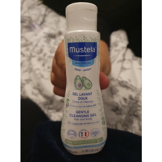 Chính Hãng - Sữa tắm gội toàn thân MUSTELA 500ml hữu cơ thơm khó cưỡng cho bé từ sơ sinh