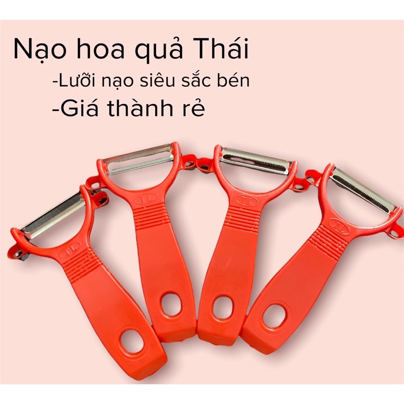 Nạo thực phẩm, trái cây siêu sắc màu đỏ Thái, Nạo siêu sắc, siêu bén.