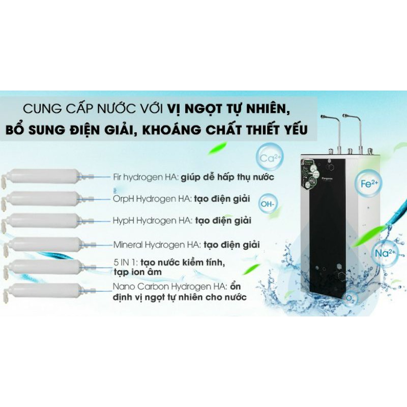 MÁY LỌC NƯỚC NÓNG LANH KANGAROO KG10A4VTU HYDROGEN