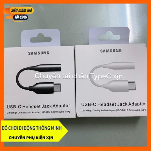 [HÀNG CHẤT] Jack chuyển đổi tai nghe chân Typec ra 3.5 cho các dòng máy Xịn Full Box