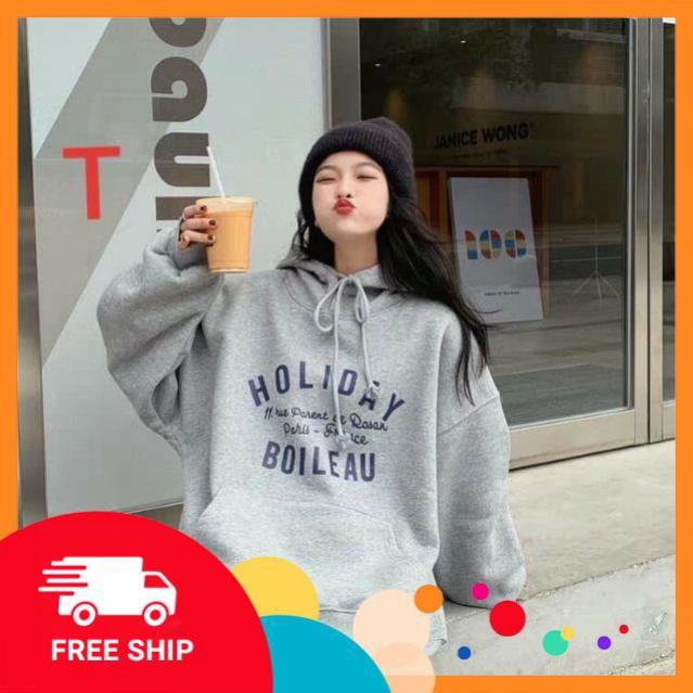 FREESHIP - XẢ KHO CẮT LỖ Áo Hoodie Holiday_TRV