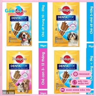 Xương gặm sạch răng Pedigree Dentastix cho chó