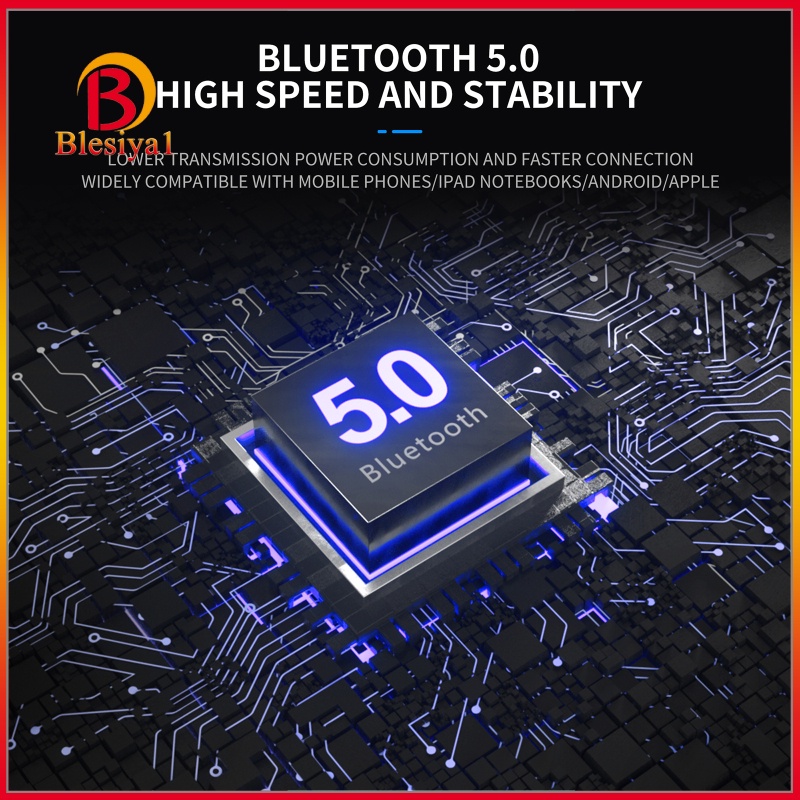 Loa Bluetooth 5.0 Blesiya1 Mini Chống Thấm Nước Hỗ Trợ Thẻ Nhớ Tf