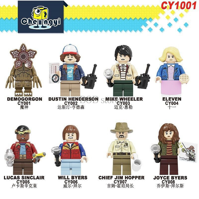 Mô Hình Lắp Ráp TV Mỹ MOC Dễ Thương Cho Bé