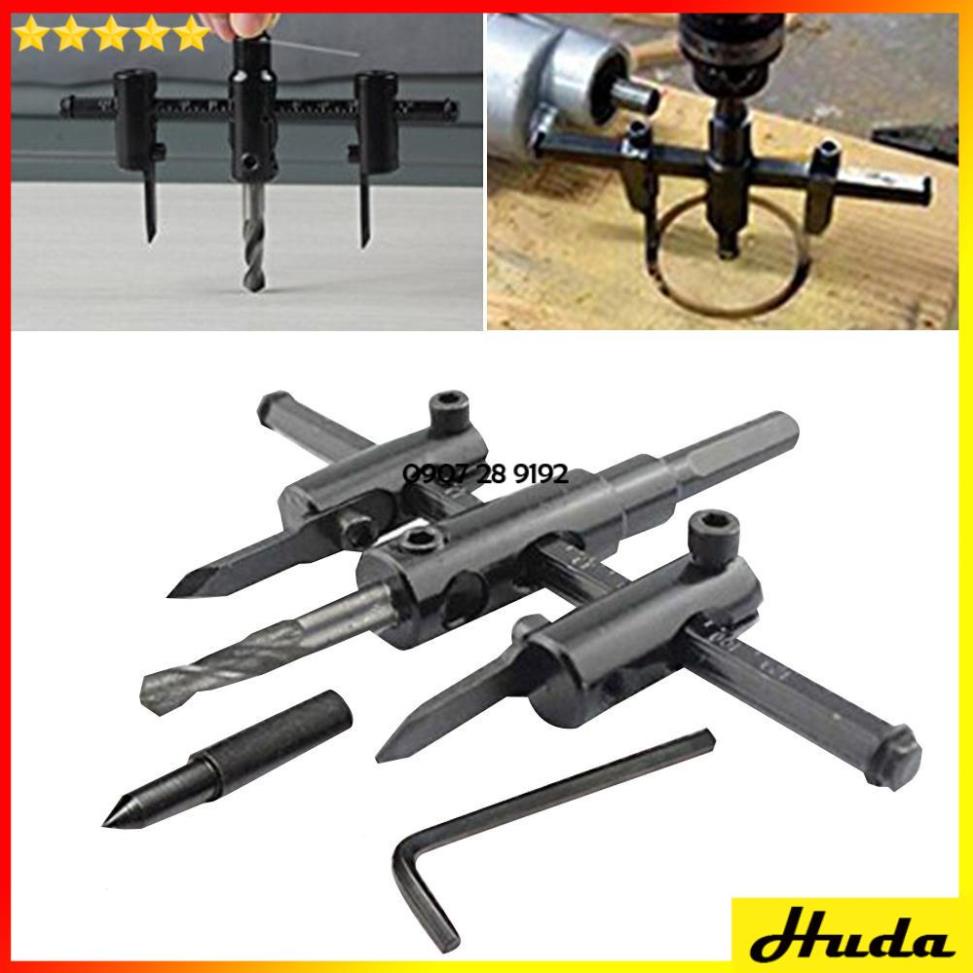 Mũi khoan khoét gỗ thạch cao lỗ tròn 30-120mm 30-200mm 30-300mm điều chỉnh linh hoạt thông minh