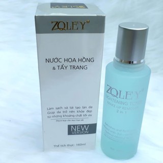 [CHÍNH HÃNG 100%] Nước Hoa Hồng - Tẩy Trang Zoley (160ml)