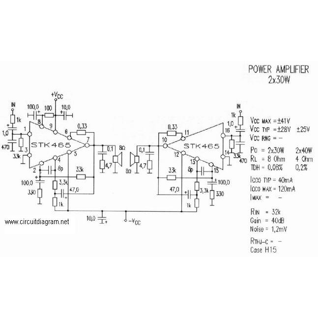 IC CÔNG SUẤT STK 465
