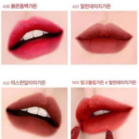 HG0901 Son black rouge ver 6 đủ 5 màu đỏ đất, đỏ cam, đỏ nâu cháy, đỏ gạch nâu, cam đất HG_STORE99 tutu.hahastore