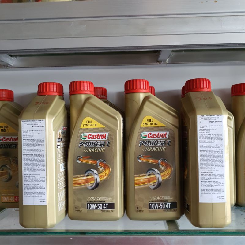 NHỚT CASTROL RACING 10W50 " CHÍNH HÃNG"  1L Vận hánh tối ưu