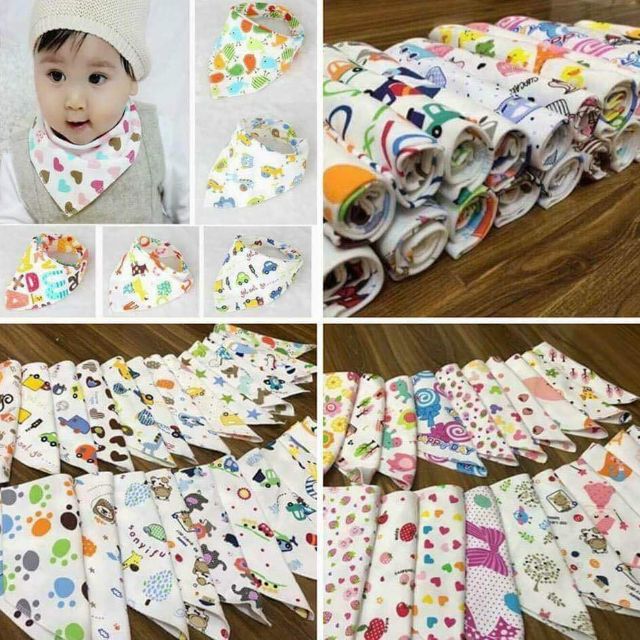 Yếm cotton cho bé