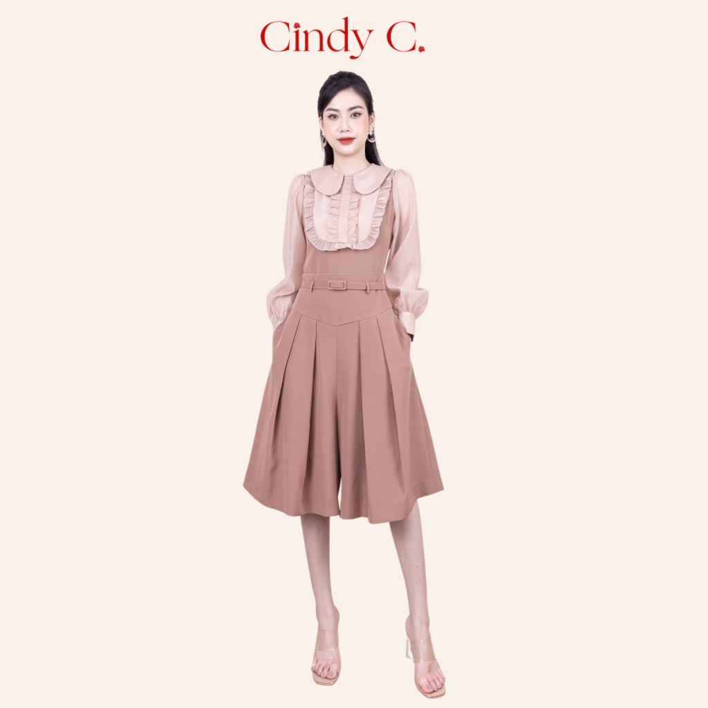 Áo dài tay Bebe tifi Cindy C chất liệu Tuytsi thiết kế thanh lịch nữ tính 828