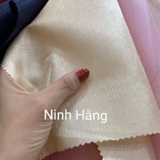 Vải tafta nhũ đẹp đủ màu