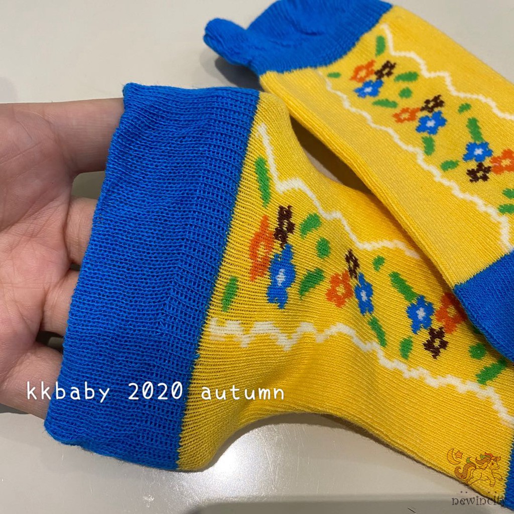 Đôi Tất Cotton In Hoa Xinh Xắn Cho Bé Gái