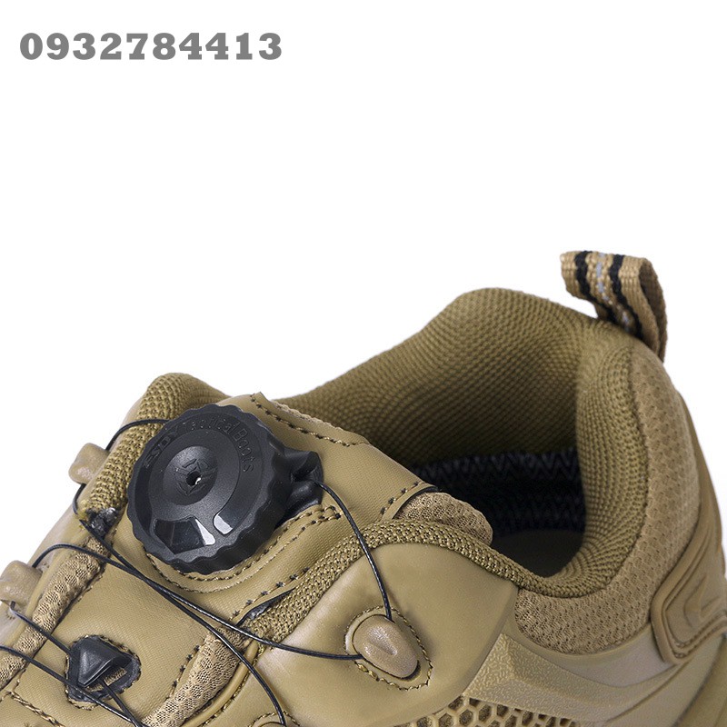 Giày lính cổ thấp ESDY khóa BOA Tactical