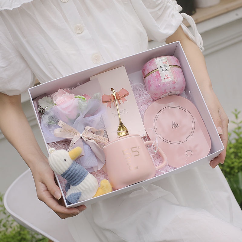 Ly Uống Nước Hình Trái Tim Dùng Làm Quà Tặng Bạn Gái/Bày Của Mẹ/Bạn Gái