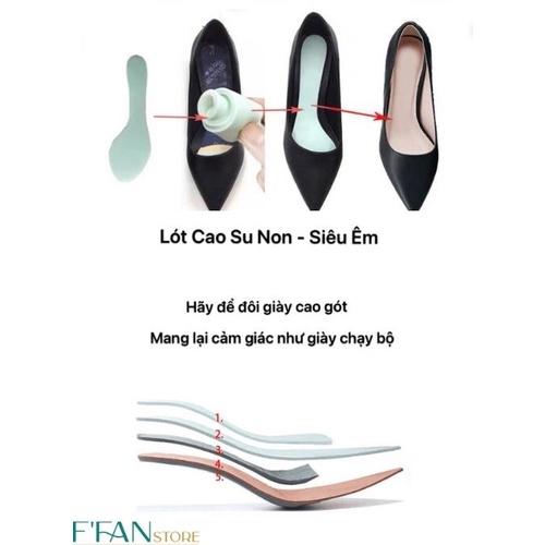 Giày búp bê nữ hở gót [da thật] mềm mại, mũi nhọn màu đen big size FFAN STORE