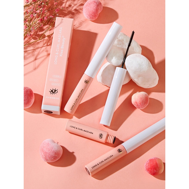[Hàng mới về] Mascara Kiss Beauty làm cong và dài mi làm đẹp thời trang lâu trôi