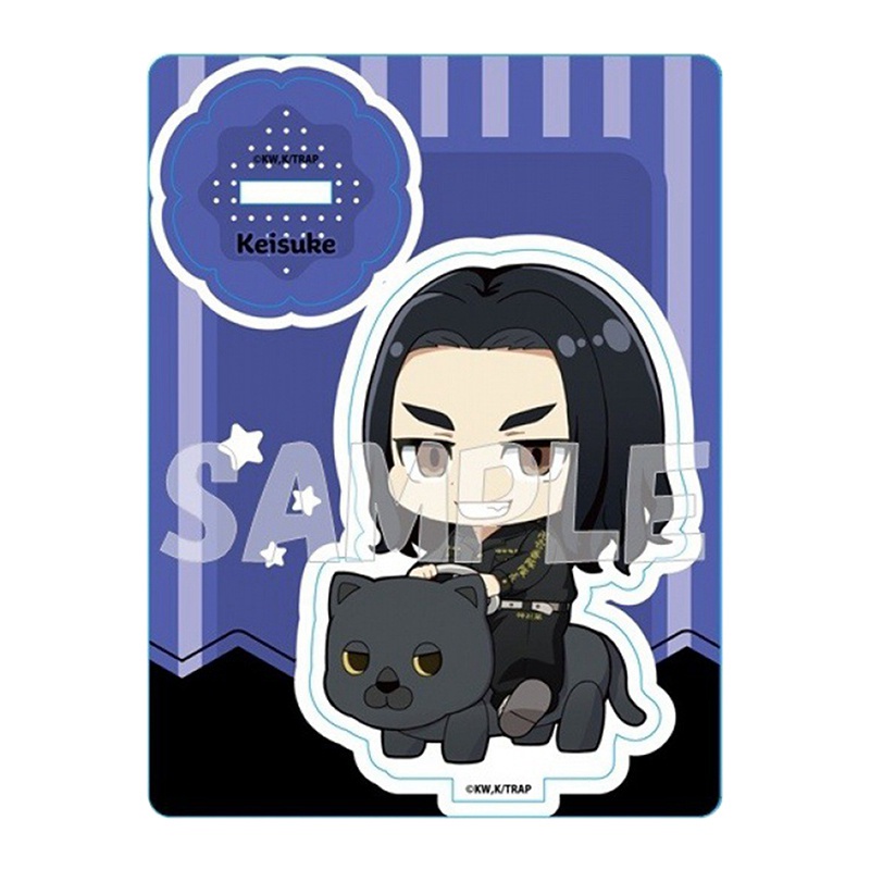 Mô hình nhân vật Anime Tokyo Revengers Manjiro Ken Takemichi Hinata Atsushi bằng acrylic có giá đỡ để bàn trang trí