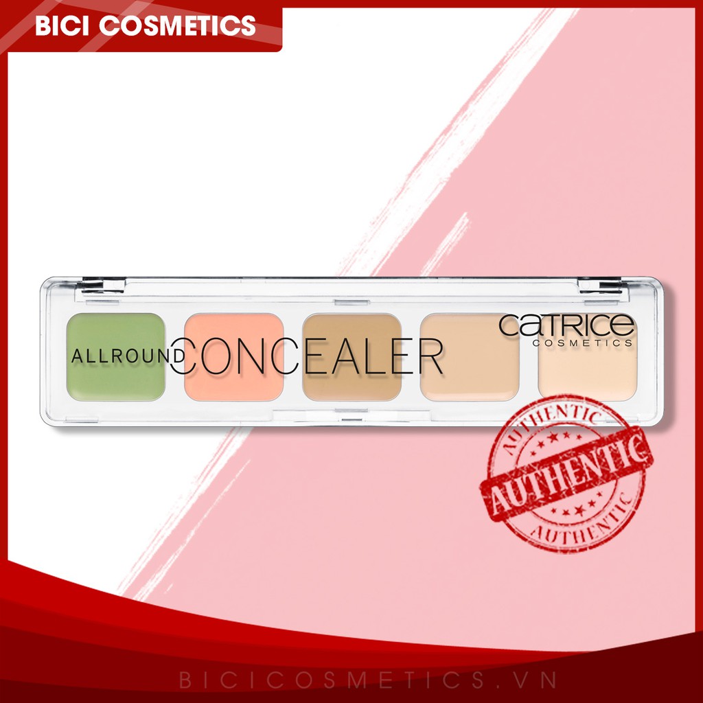 Bảng Triệt Sắc Che Khuyết Điểm Đa Năng 5 Ô Catrice AllRound Concealer Palette