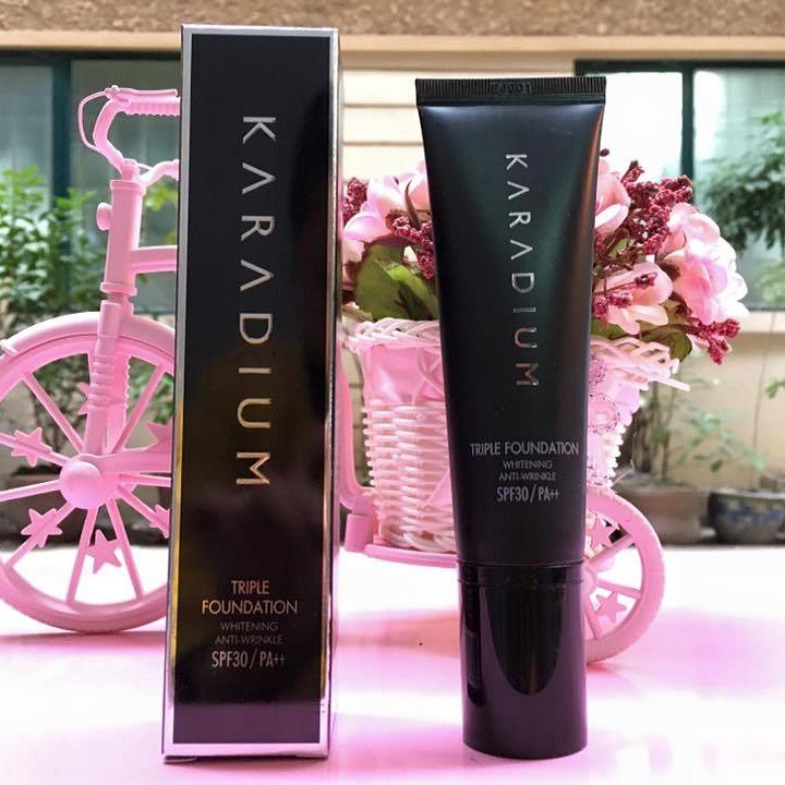 Kem Nền Dạng Tuýp Karadium Triple Foundation Whitening Anti-Wrinkle SPF30 PA++ 50ml | BigBuy360 - bigbuy360.vn