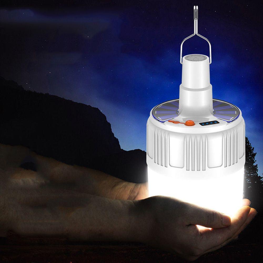 LONTIME Bóng Đèn LED Khẩn Cấp Sử Dụng Năng Lượng Mặt Trời