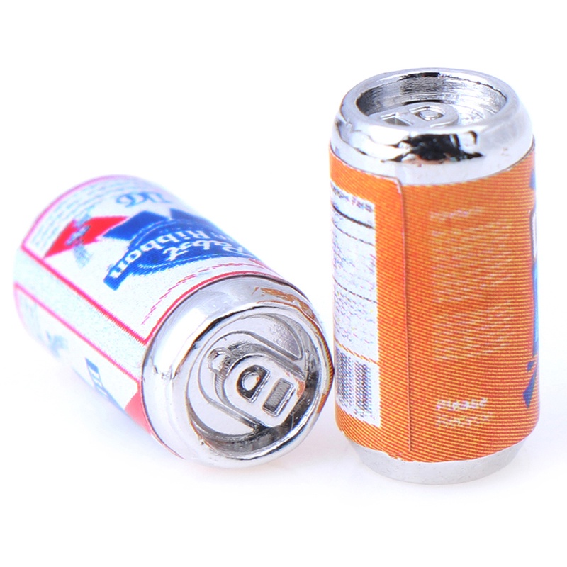 Bộ 6 Mô Hình Chai Bia Mini Tỉ Lệ 1: 12 Trang Trí Nhà Búp Bê