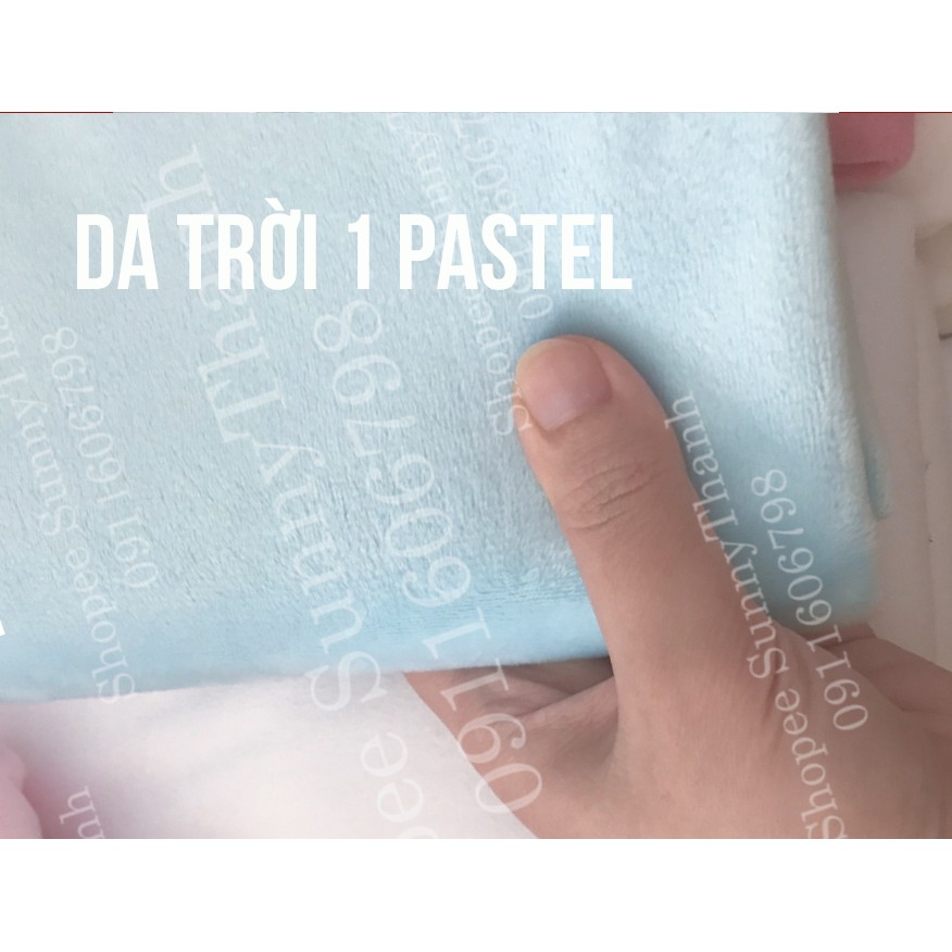 PASTEL SIÊU NGỌT Vải may scrunchies siêu đẹp siêu chuẩn 0,75m x 0,5m