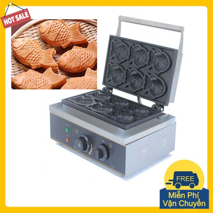 Máy làm bánh cá taiyaki công nghiệp
