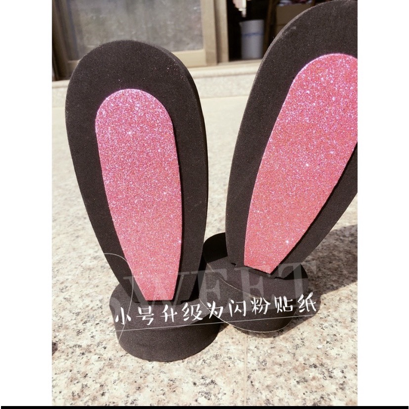 Trang Trí Nóc Xe Ô Tô Tai Thỏ Mèo Dễ Thương - Phụ Kiện Xe Hơi Tai Thỏ Mèo Gắn Nóc Xe