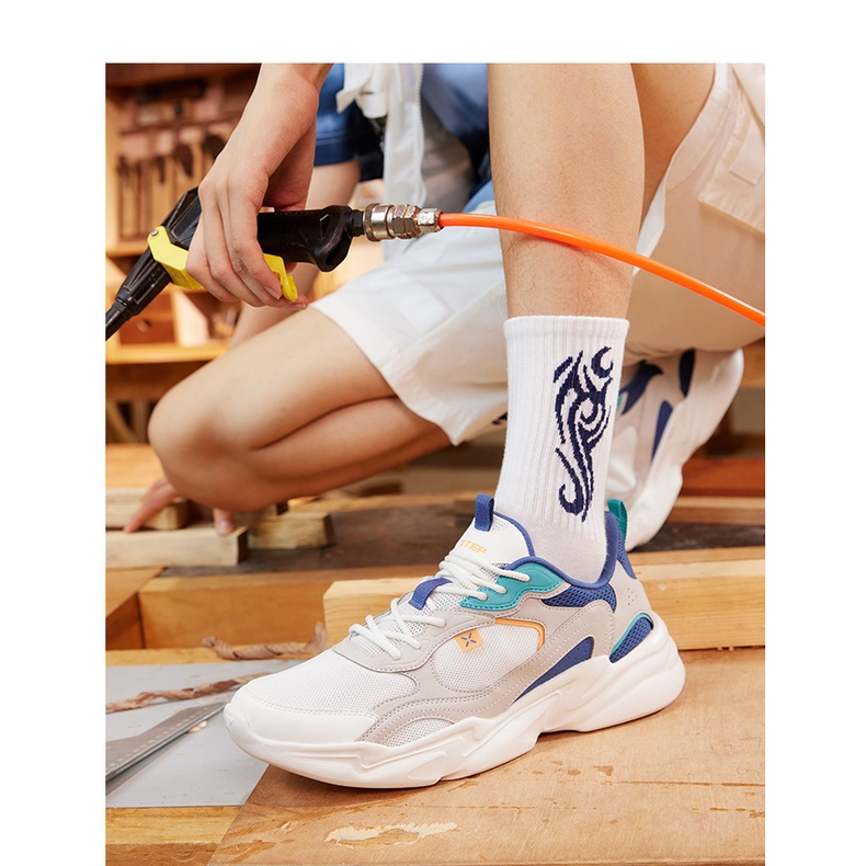 Giày thể thao XTEP phong cách retro thời trang dành cho nam