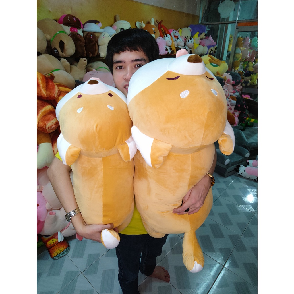 Gấu Bông Chó Shiba Mềm Mịn Cao Cấp