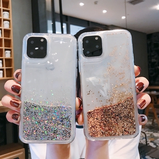 Ốp điện thoại đính kim tuyến cho i 11 Pro Max X XS Max XR 7 8 6 6S Plus