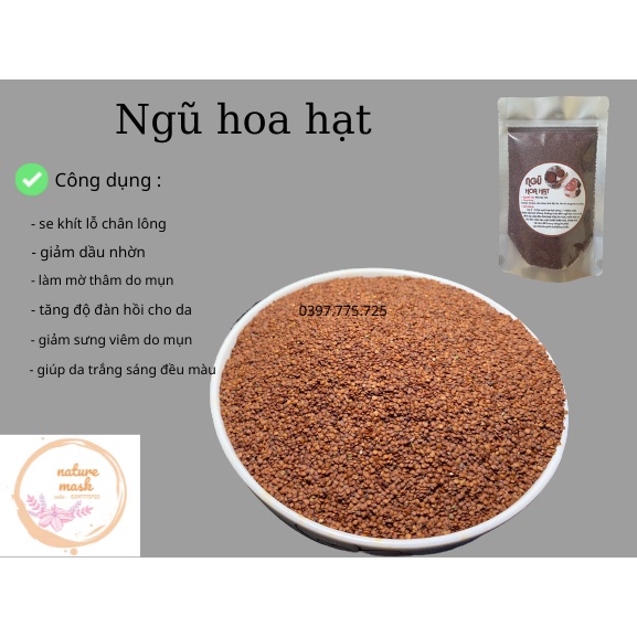 Hạt Ngũ Hoa Hạt To 100Gram Sản Phẩm Hanmade