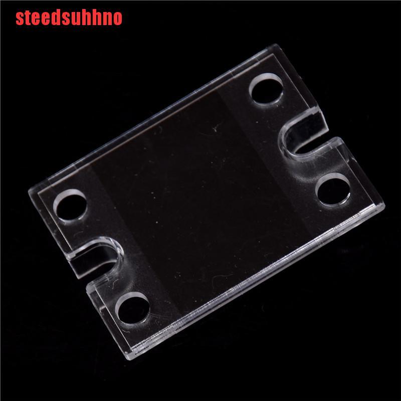 {steedsuhhno}2PCS Single Phase Solid State Relay SSR Safety Cover Clear Plastic Covers
0
0
0
0
0