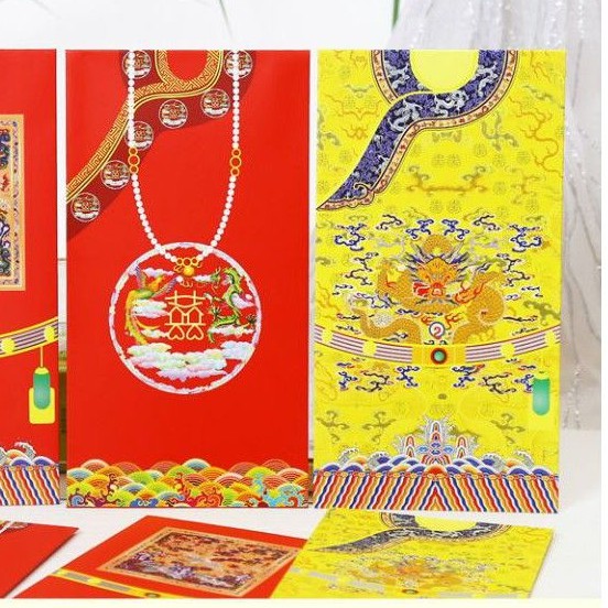 LÌ XÌ LONG BÀO + PHƯỢNG BÀO (6 cái)