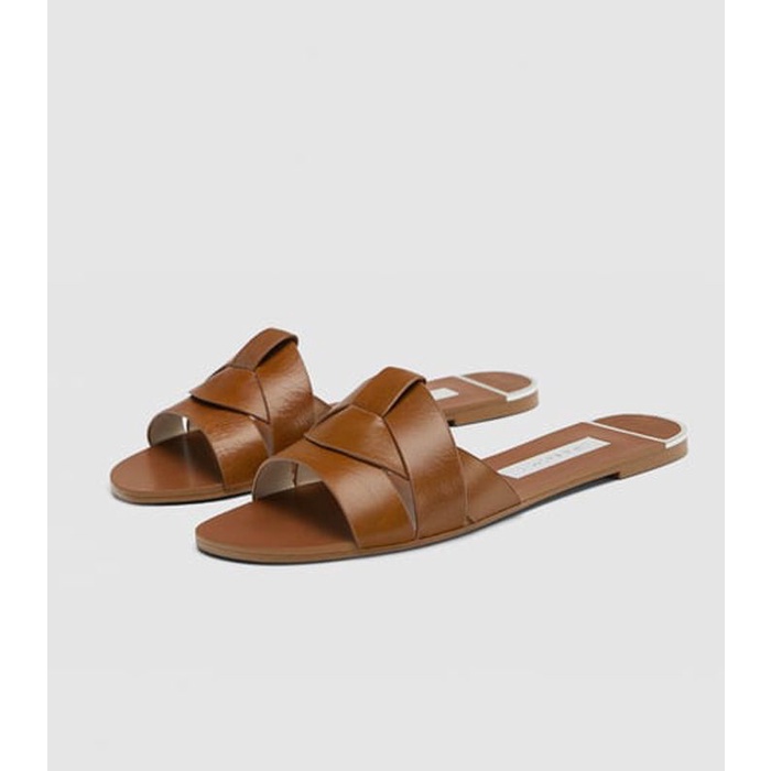 Dép da thật size 36 - Zara authentic