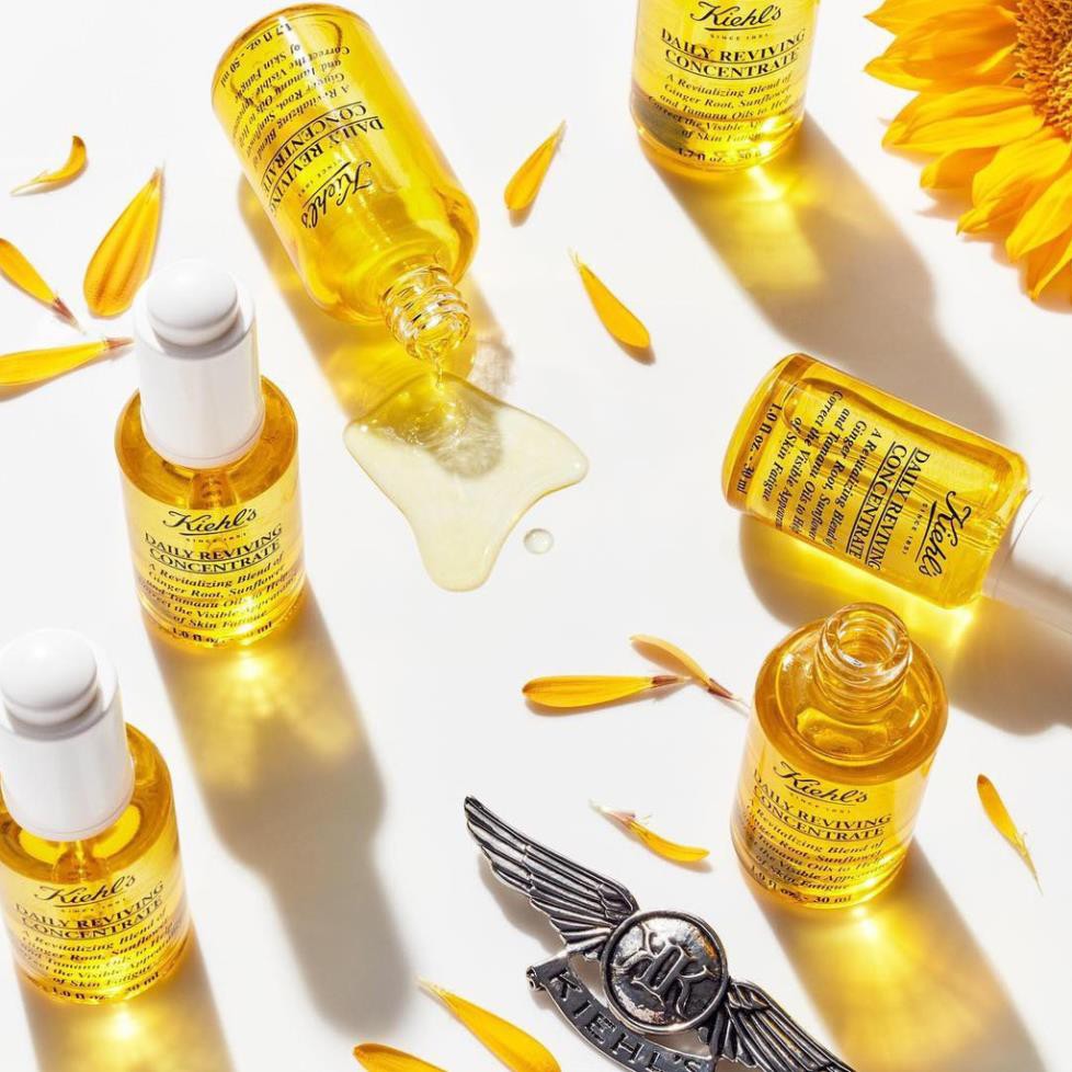 Kiehl's Daily Reviving Concentrate - Dầu dưỡng sáng da ban ngày